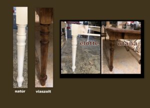 Esztergált asztalláb 03