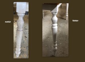 Esztergált asztalláb 06