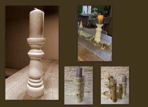 Gyertyatartó vastag 01-es